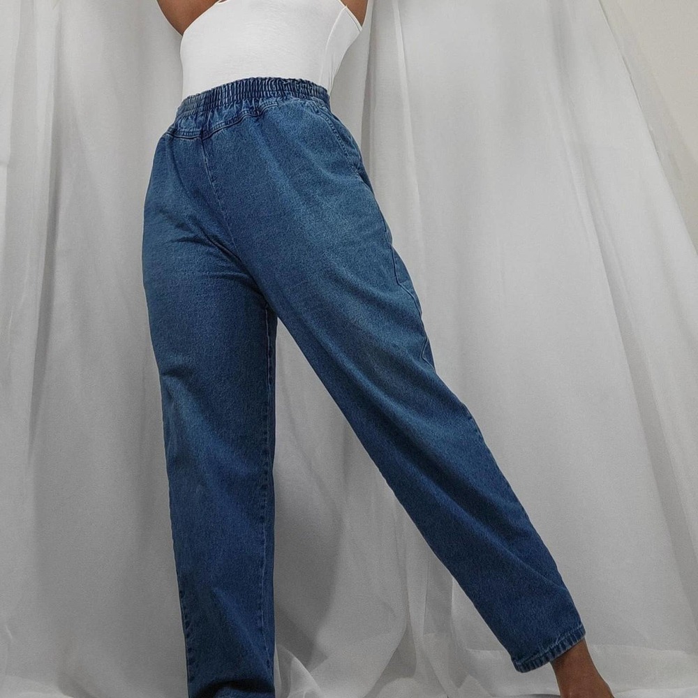 Vintage Route 66 Mom Jeans | Medium/Large
